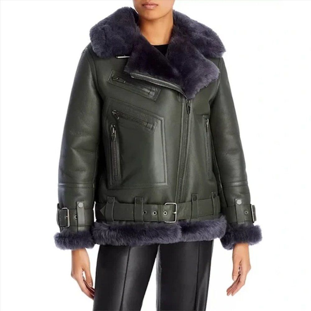 The Arrivals Shearling Fur Coat